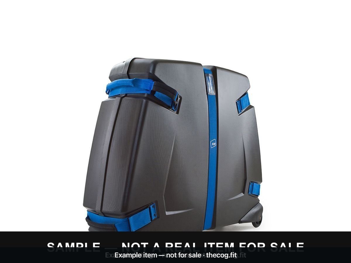 B&W Hard Bike Travel Case — Fits Road & MTB