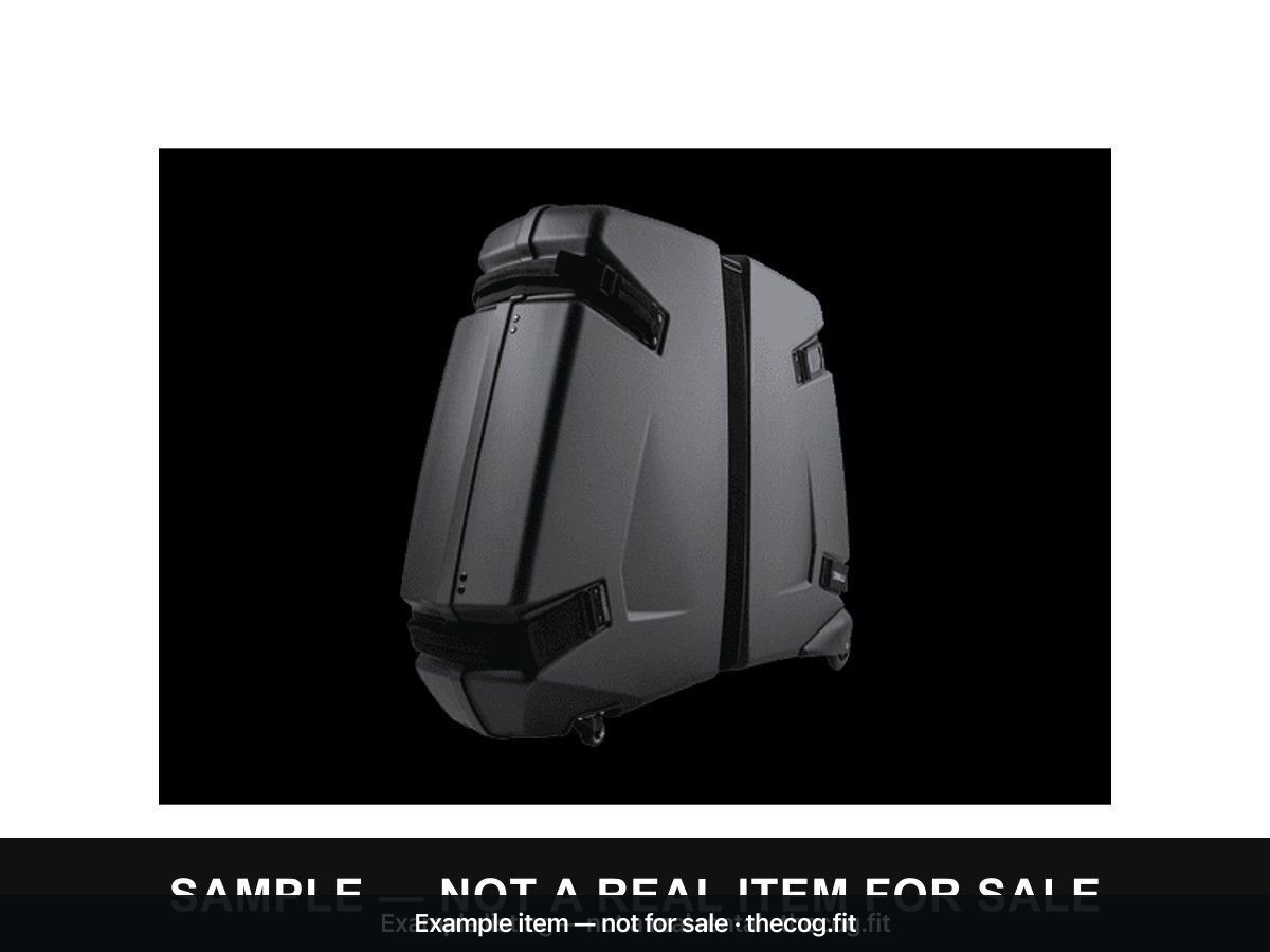 Hard Bike Case — Padded, Wheeled