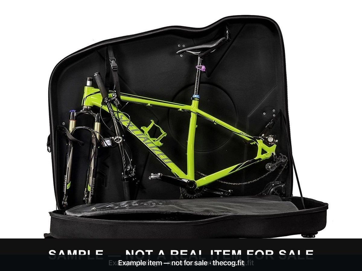 EVA Bike Travel Case — Lightweight