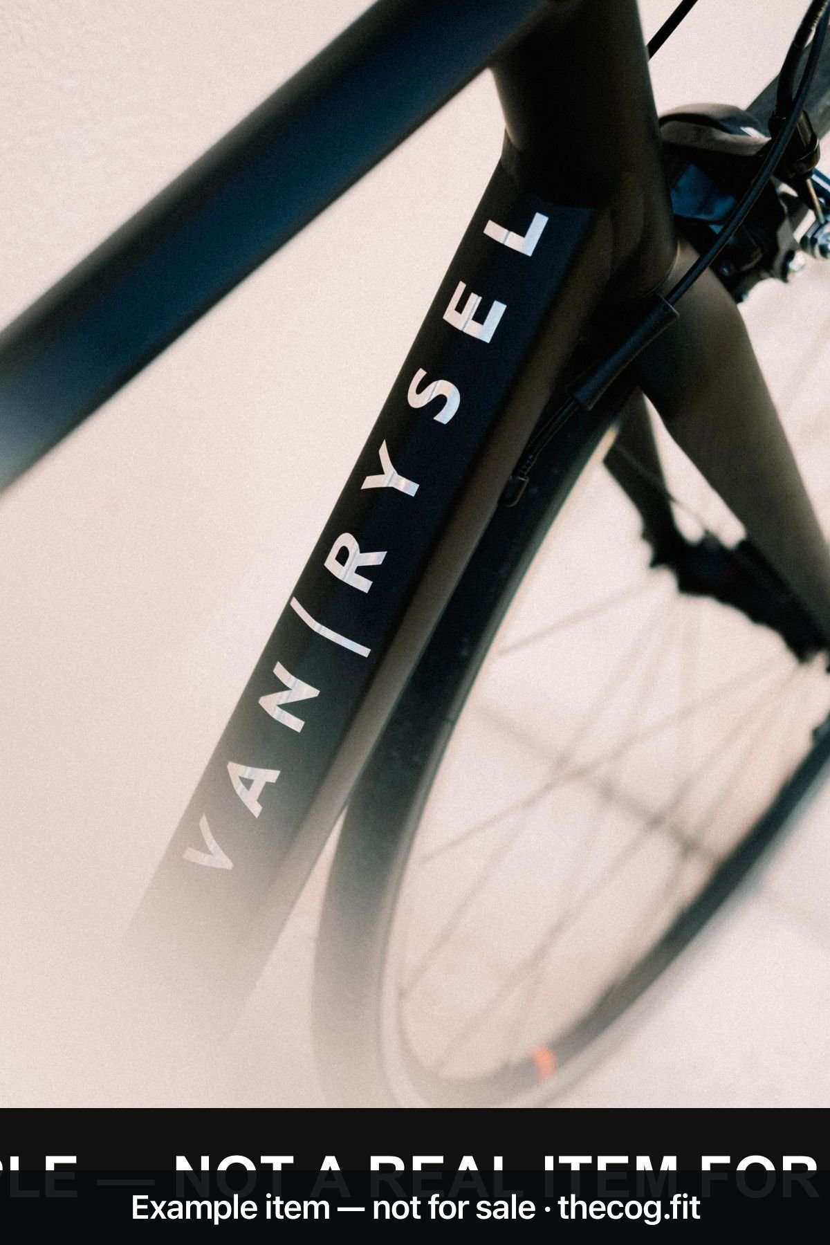 Carbon Road Frameset — 54cm
