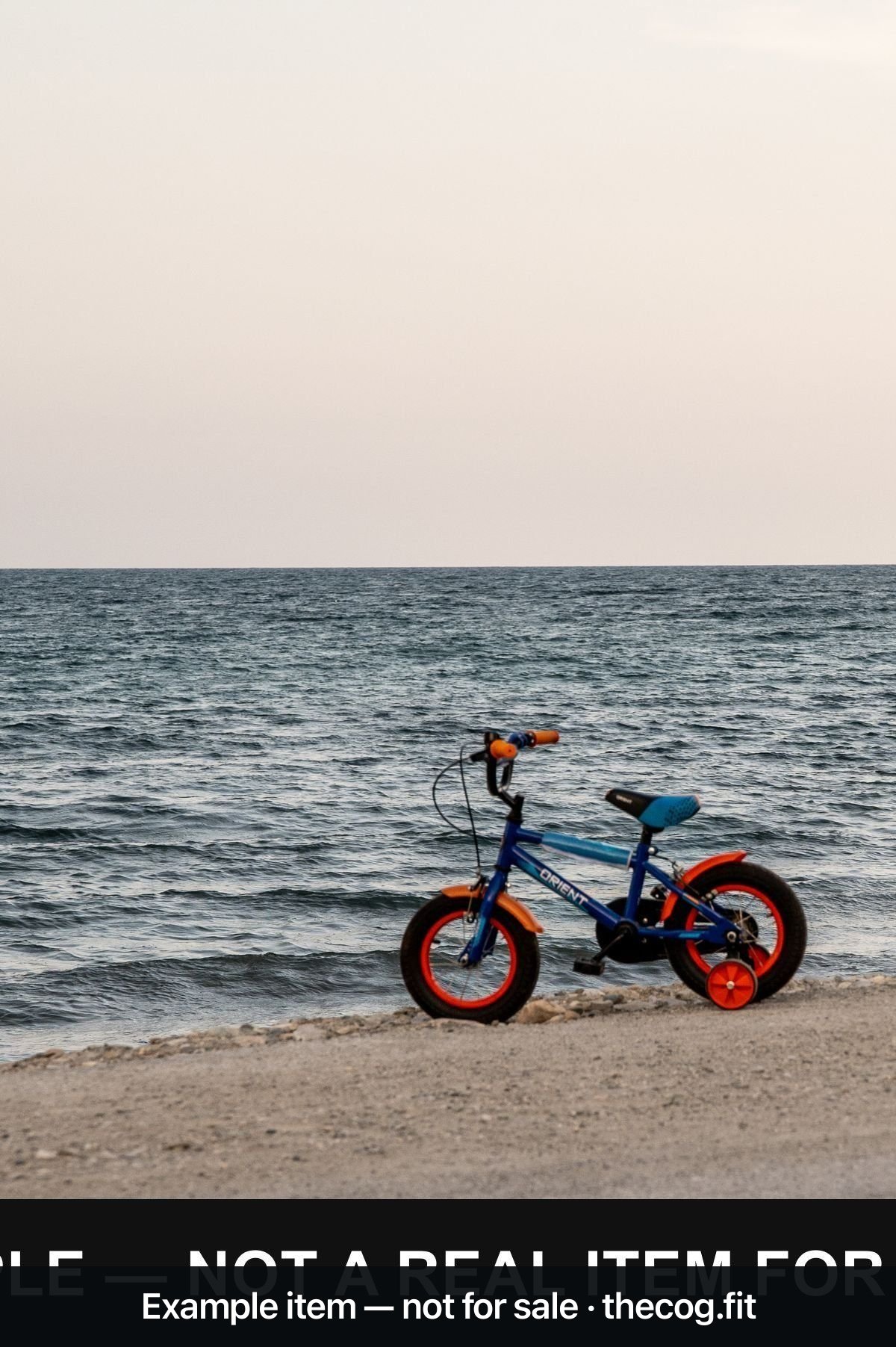 Kids Bike — 12in with Stabilisers, Ages 2-4