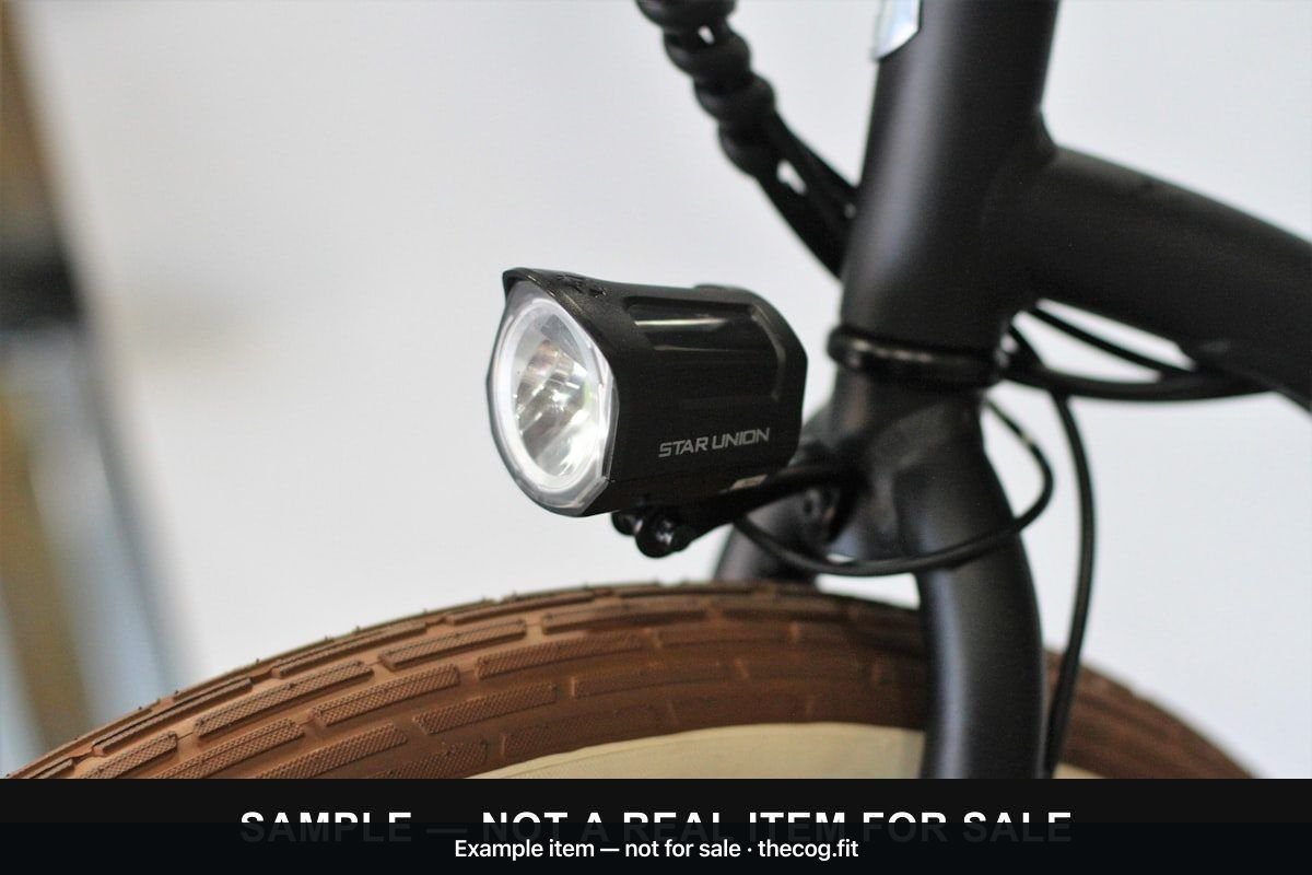 LED Front Bike Light — USB Rechargeable