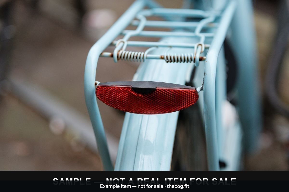 Rear Reflector — Rack & Mudguard Mount