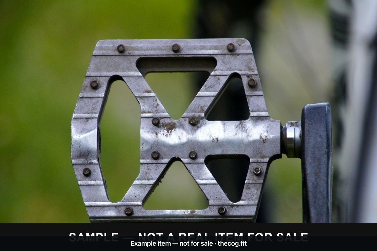 Alloy Flat Platform Pedals — MTB/BMX