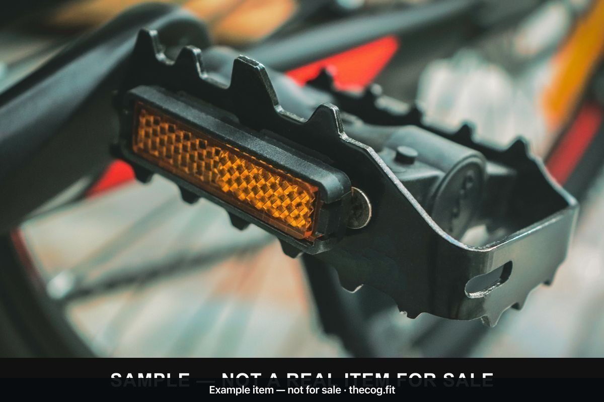 Commuter Platform Pedals with Reflectors