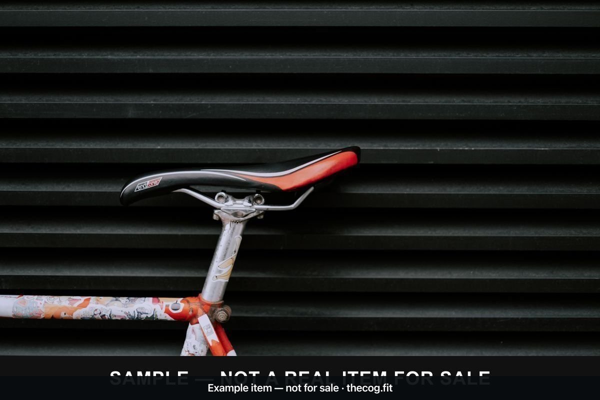 Road Bike Saddle — Lightweight Black/Red