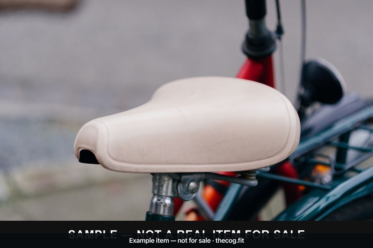 Comfort Cruiser Saddle — Cream