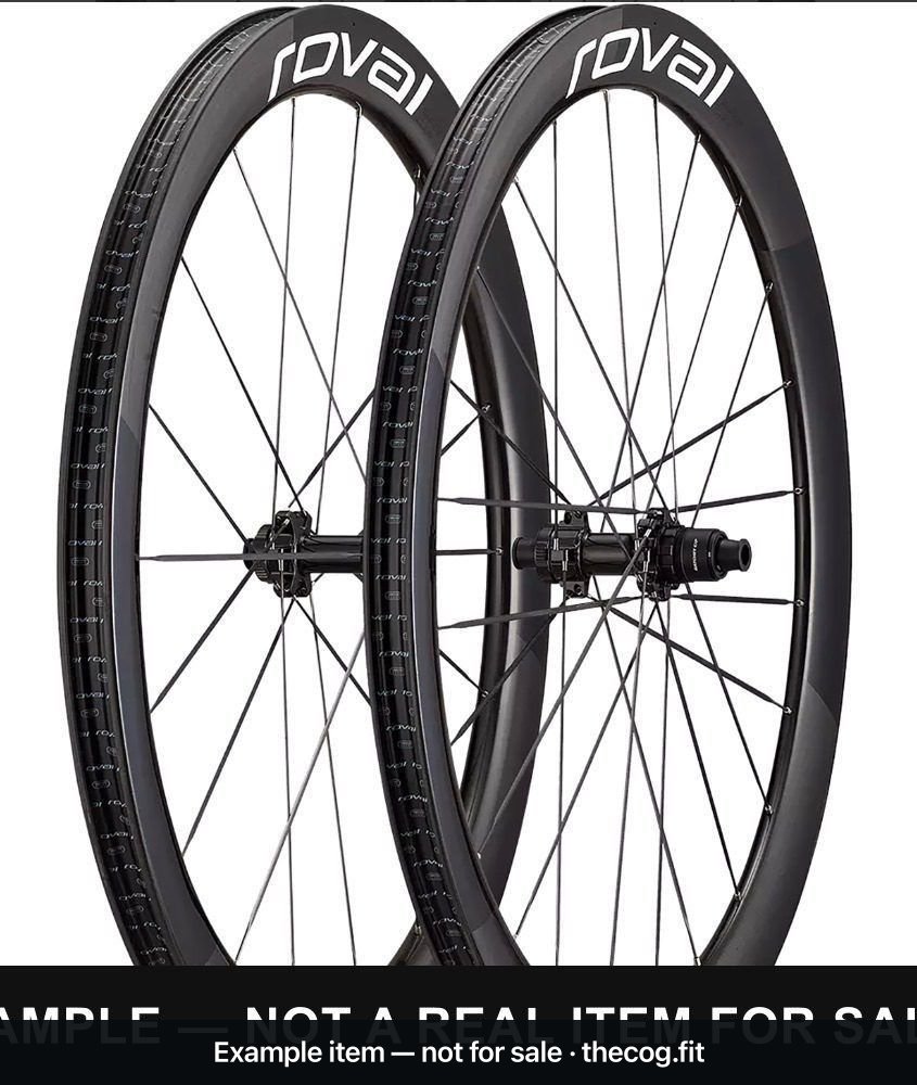 Carbon Clincher Wheelset — 700c, Disc