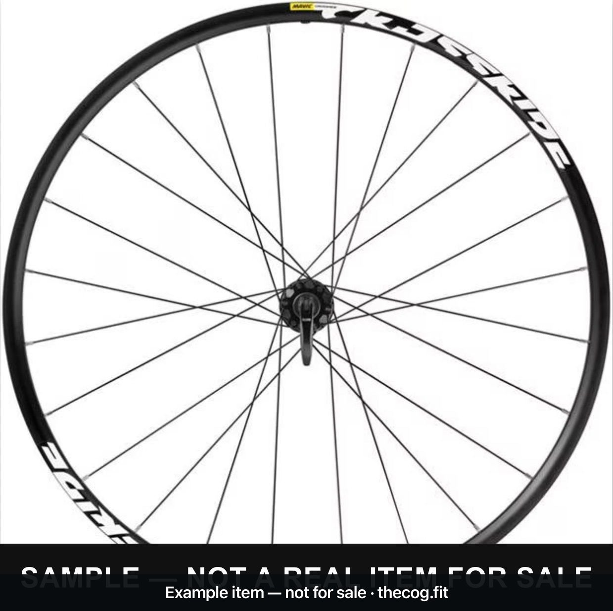 Mavic Crossride MTB Wheel — 29er, Disc