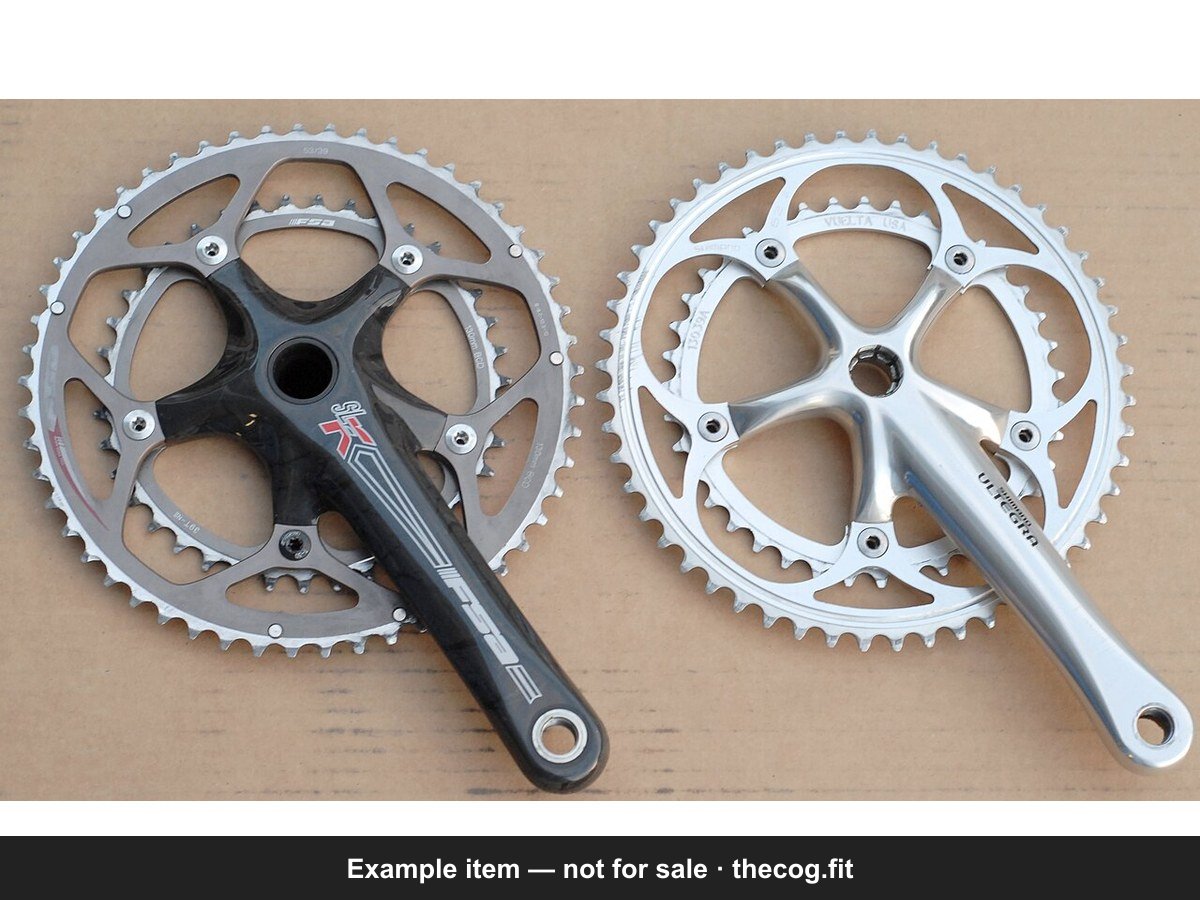 Road Compact Chainset — 50/34, 172.5mm