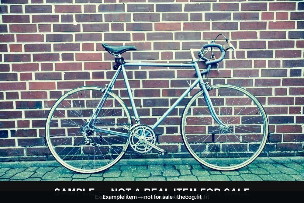 Classic Steel Road Bike — Reynolds 531, 56cm