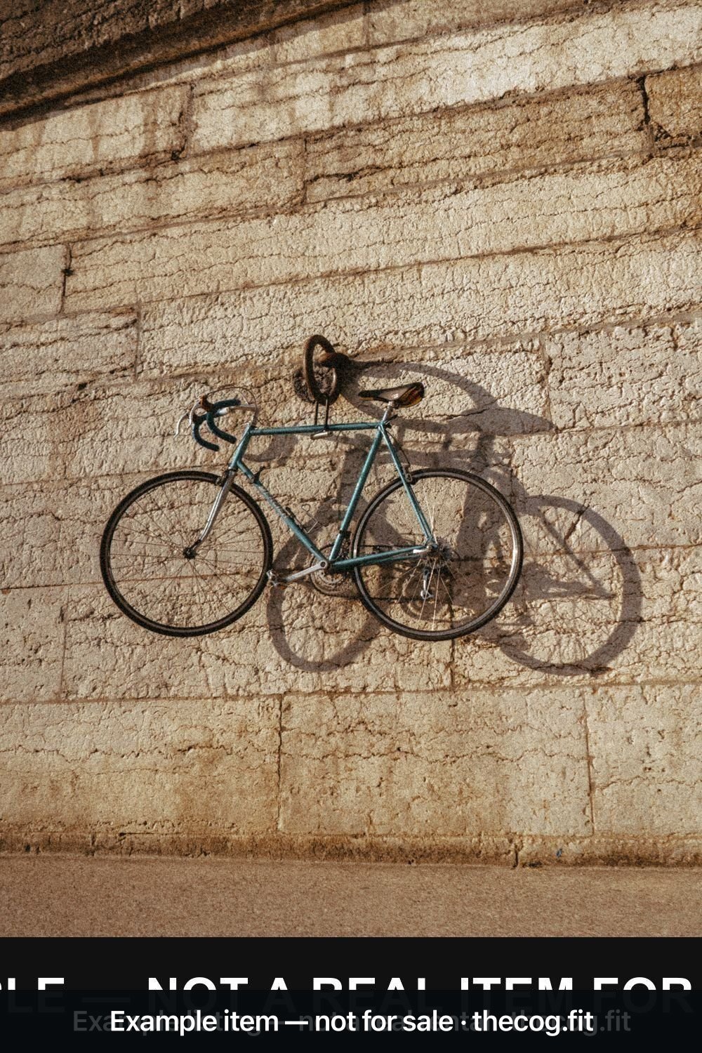 Vintage Steel Road Bike — Celeste, 55cm