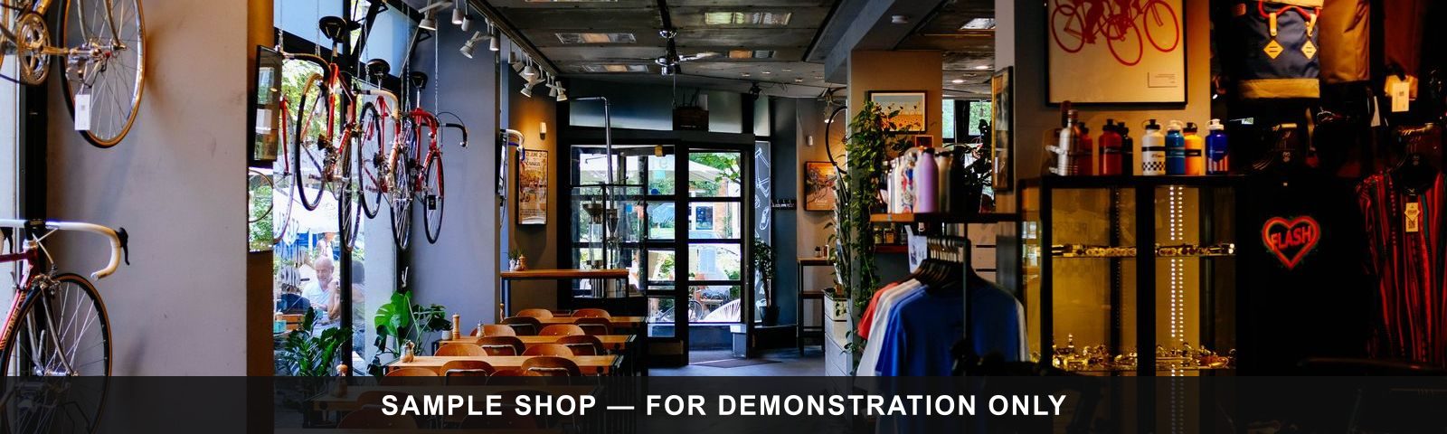 Peloton Cycles (Sample) banner